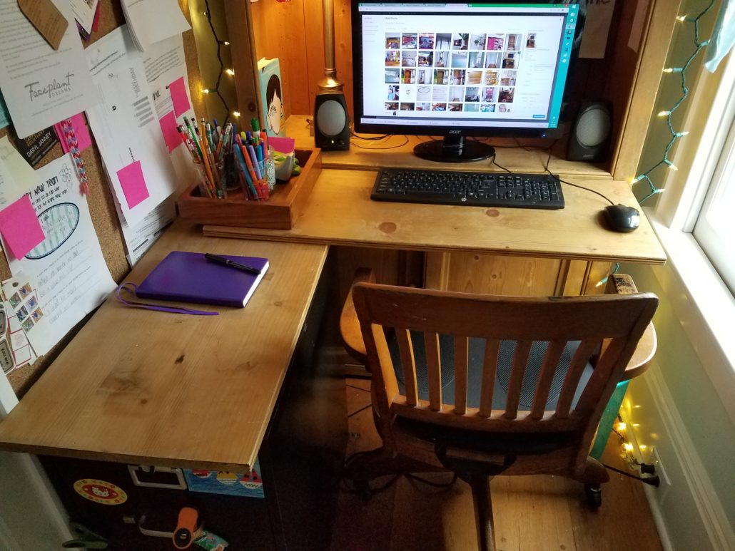 My Awesome Tiny Office Not Your Average Mom