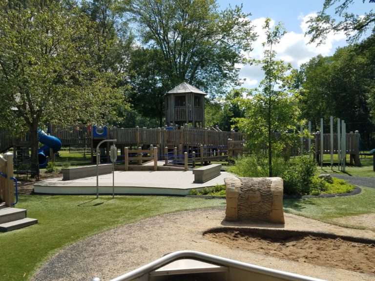 Best Playgrounds in Connecticut - Dickinson Park - Not Your Average Mom