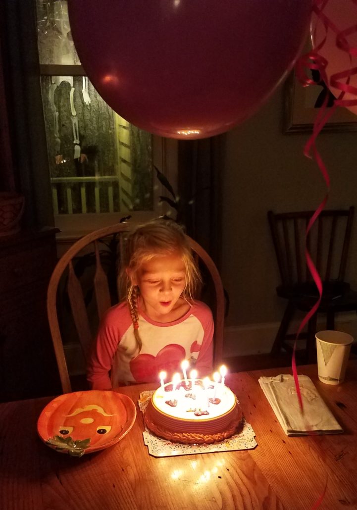 A Simple 7th Birthday Celebration | Not Your Average Mom