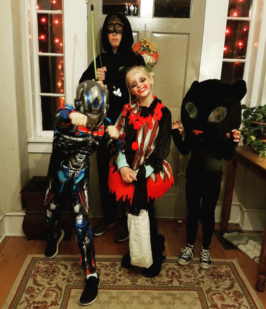 Lessons From A Simple Halloween - Not Your Average Mom