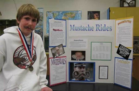 mustache rides school project dr heckle funny signs